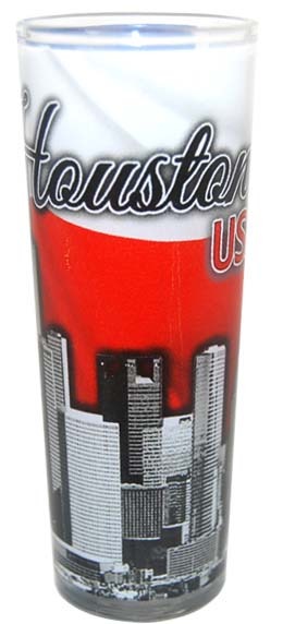 Houston Texas Shooter Shot Glass World By Shotglass Online Store 