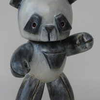 SOLD OUT - RoboPanda (custom 6" Mighty Mugg)