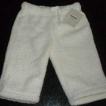 Creme Comfy Pants-NEW-Old Navy Size 3-6 Months