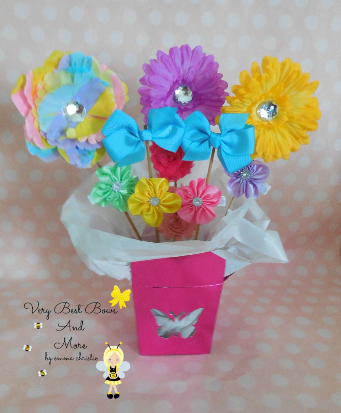 Small Handmade Bow Bouquet on Storenvy