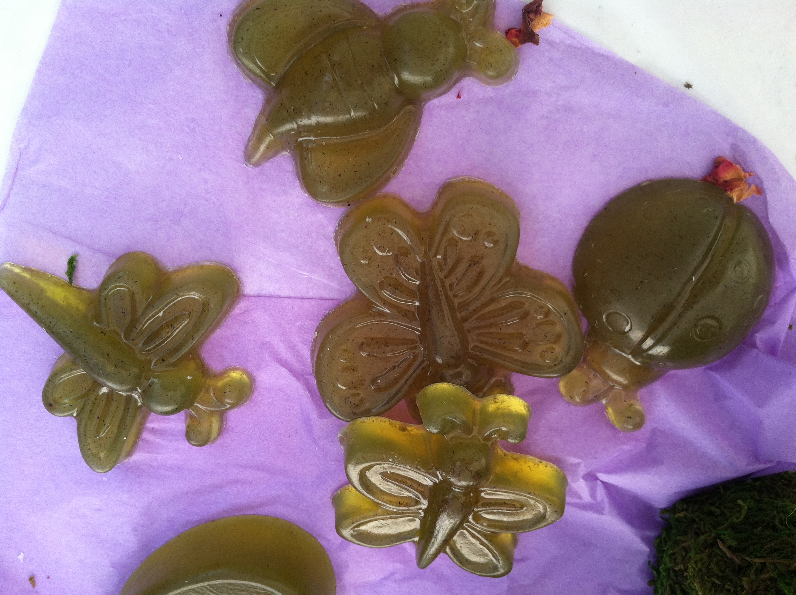 Garden Bugs Guest Soaps in " Triple Sage" on Storenvy