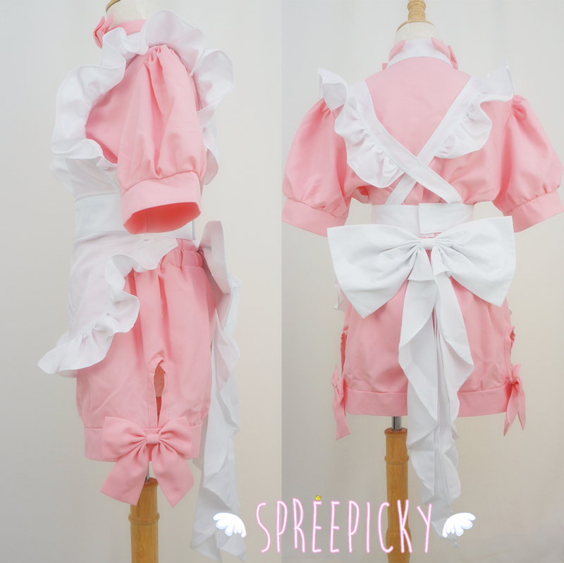 Cosplay Costume Custom Made Black Butler Ciel Maid Costume Set