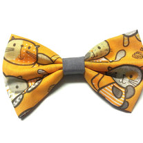 Orange Cat Bows with Clip