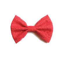 red lace bow