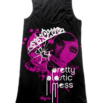 Girls Tank Top "Pretty Plastic Mess" 