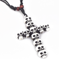 Bone Cross Necklace