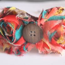 "Paradise Punch" shabby sass headband