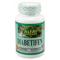 Diabetifen 60 capsules by Alfa Vitamins (Replaces Alfa's Sugar Control)