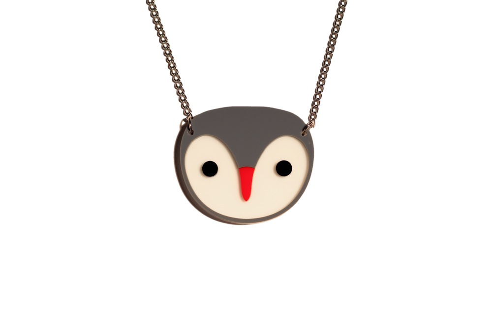 OWL Lucky Charm necklace on Storenvy