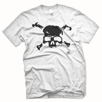 Skull of the Corsair (wht) by Jon-Paul Kaiser