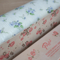 Vintage Polyfab Scented Drawer Lining - Violets