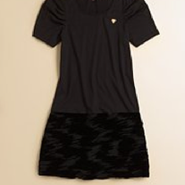 Juicy Couture Mixed Media Dress