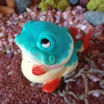 Teal Fatty Cat
