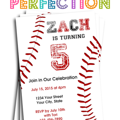 sport theme invitation baseball scoreboard printable perfection