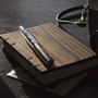 Lettepressed Small Coptic Pine Wood Journal: - Thumbnail 3