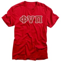Ol' Skool Phi Nu Pi Tee (Red & Black)