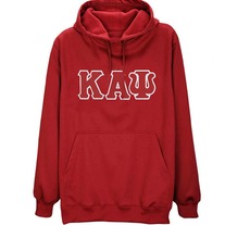 Kappa Alpha Psi Letter Pullover Hoodie (Red)