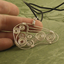 On the Wing, a Butterfly Pendant
