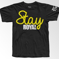 Stay Royal Onyx and Yellow