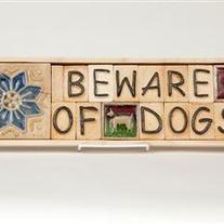 Beware of Dogs - Wall Plaque
