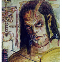 "Necrobeastial Nightmare" Original Artwork