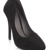 Black Suede Pump