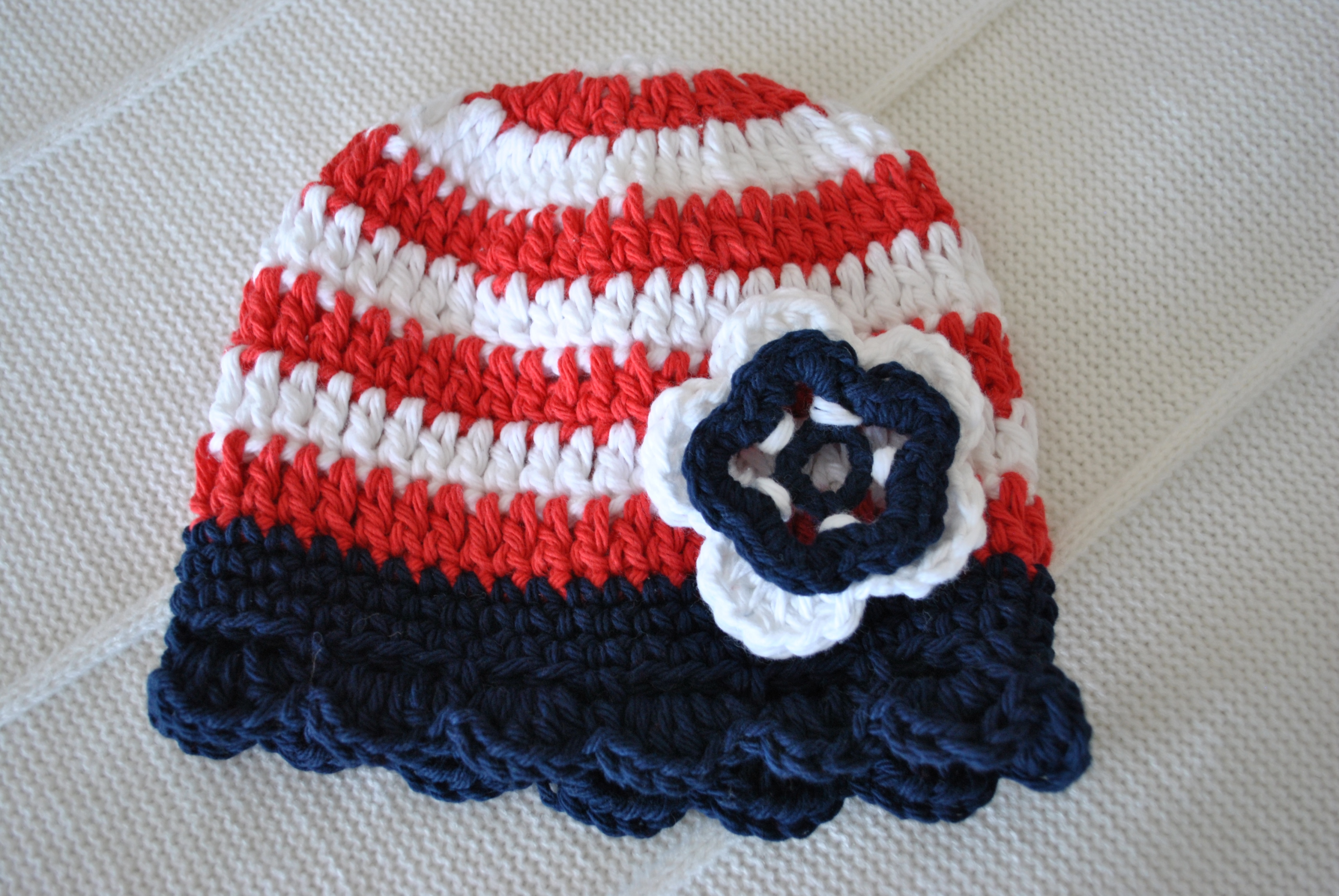 4th of july baby hats