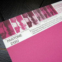 Vintage PANTONE® Poster - 212U