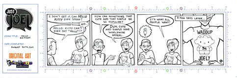 Just Joel ORIGINAL ART "Hello Brittany" #136