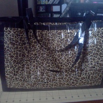 Duck Tape Cheetah bag