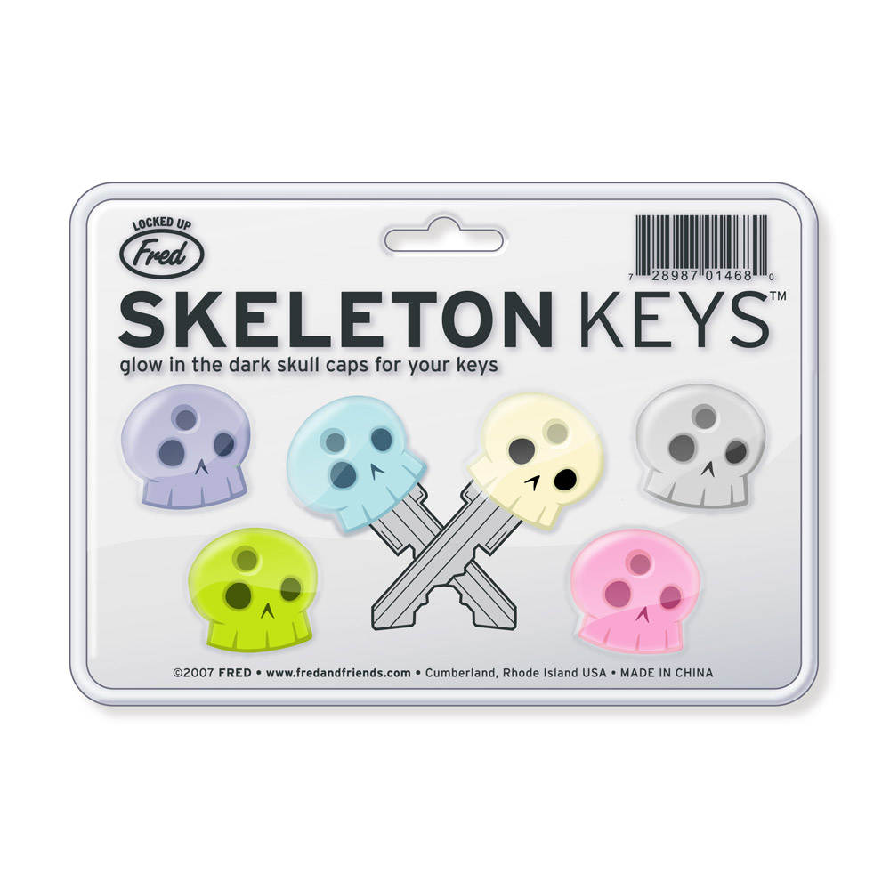 Skeleton Keys GlowInTheDark Keycaps on Storenvy