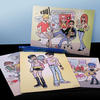 Art Card Set 2: "Saturday Morning Special"