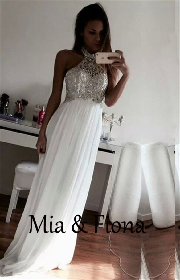 long white flowy dress