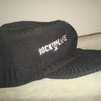 "Rock For Life" Beanie w/ Bill