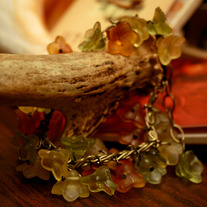 Autumn Bells Loose Bangle Bracelet