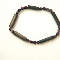 Bamboo and Church Seed Bracelet