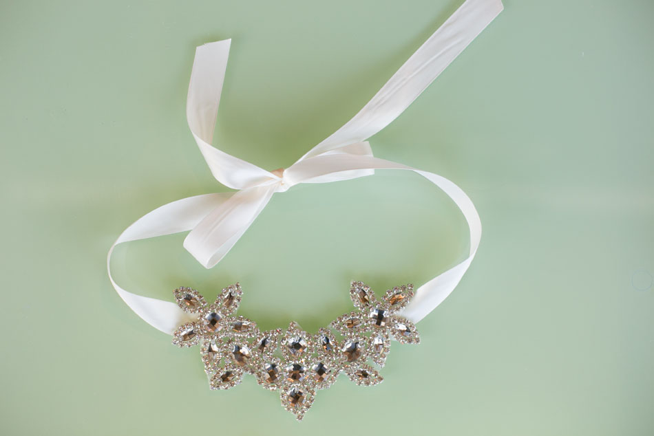 Rhinestone Floral Diamond Headband on Storenvy