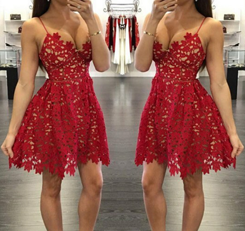 Short Red Prom Dresses