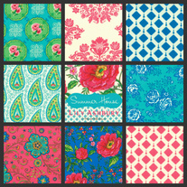 1/2 Yard Bundle Summer House by Lily Ashbury