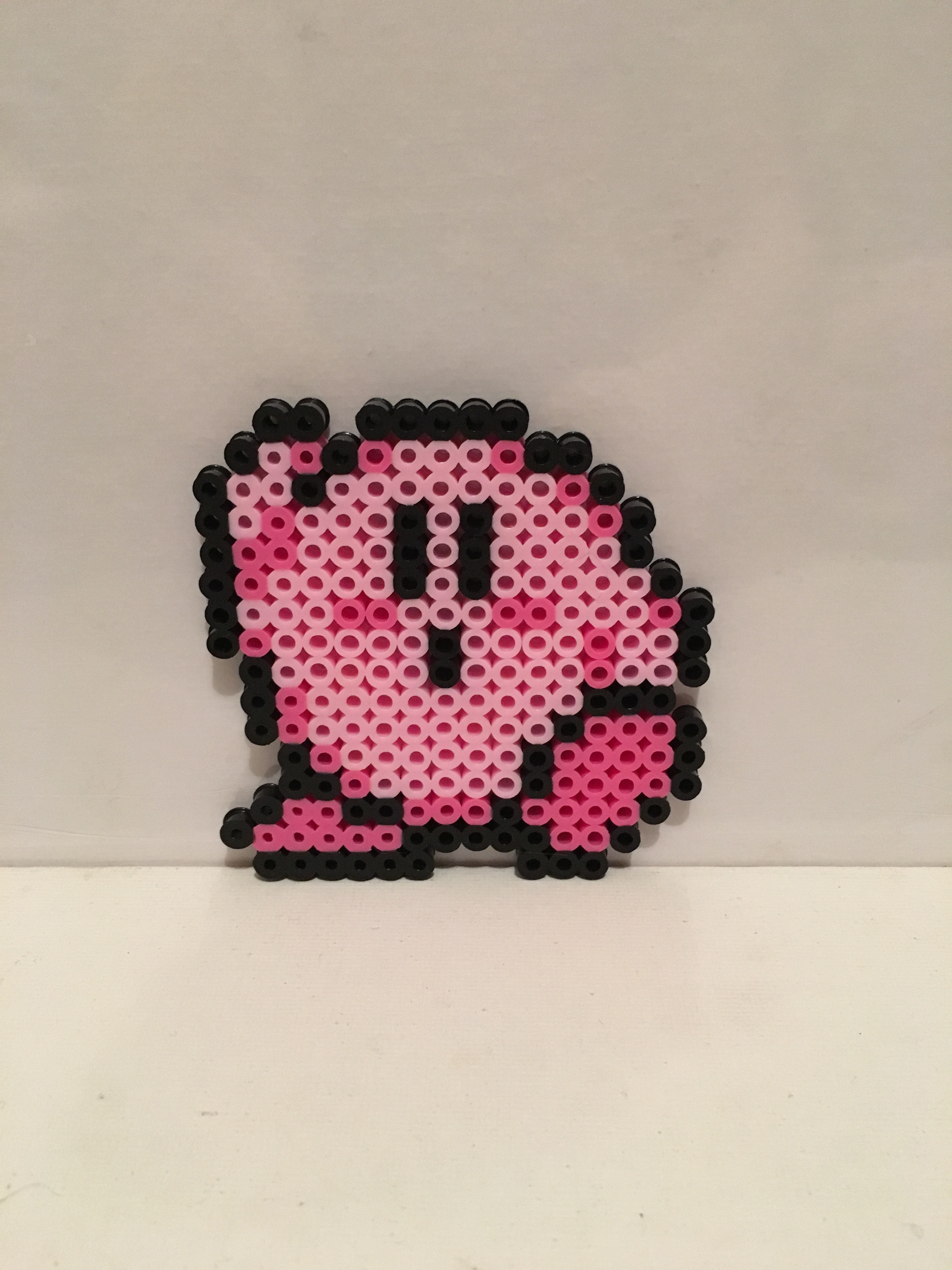 Kirby Inspired Perler Bead Sprite on Storenvy