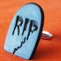 Gravestone Adjustable Ring