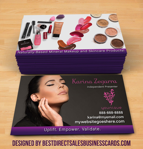 Younique Business Cards 4 183 Kz Creative Services 183 Online Store Powered By Storenvy Younique Business Card Template