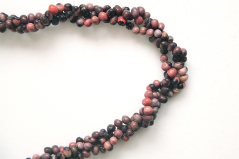 Long Multi-Strand Churchseed Necklace