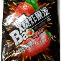 Bao Sour & Sweet Fizzy Strawberry Hard Candy 375g bag by Chaoan Hongyuan Foods