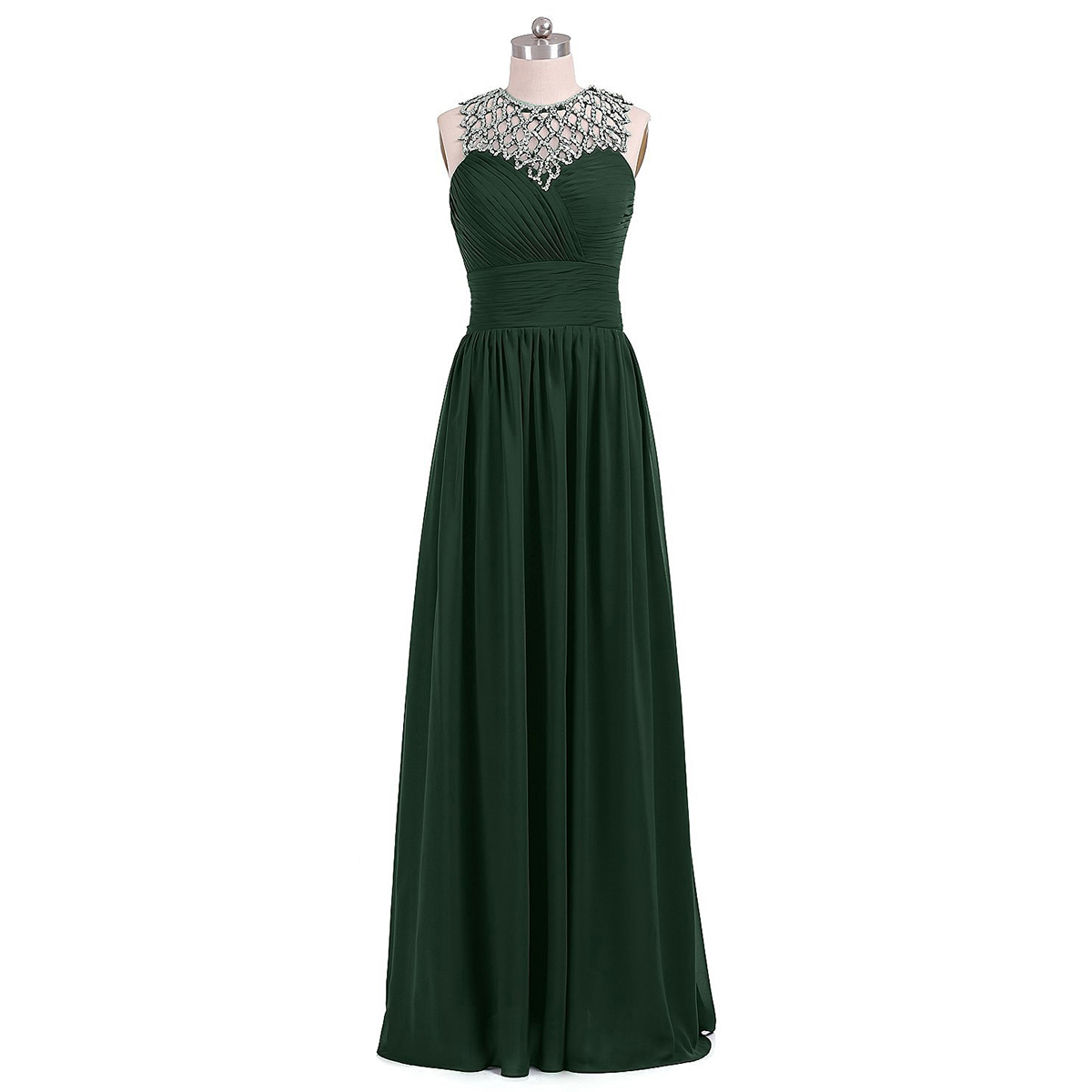 jewel green dress