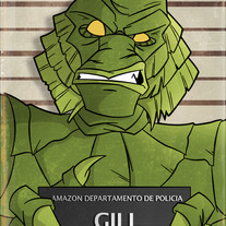 Gil Mug Shot Print 8x12