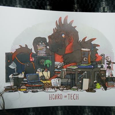 Hoard of tech print