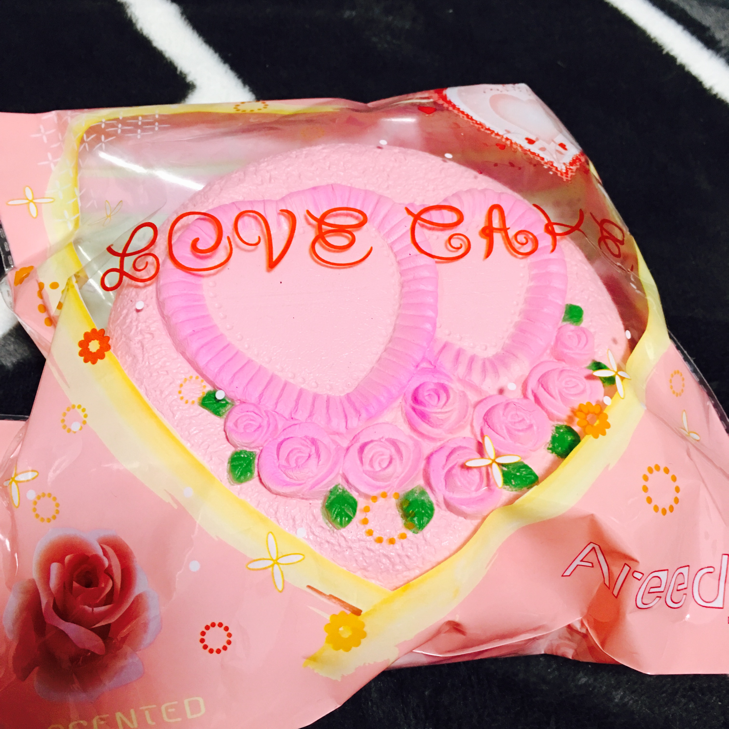 ~SquishyStuff~ Large SLOW-RISING!! 13cm Love Rose Cafe Squishy Online Store Powered by Storenvy