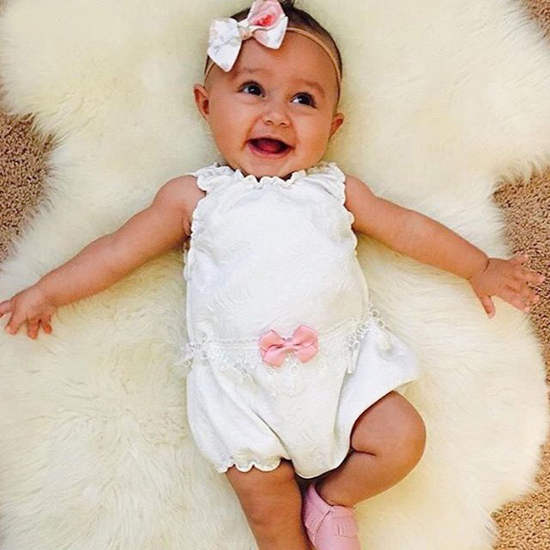 P.S. I Love You More Boutique Tassel Lace Romper Trendsetting Women