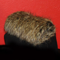 Raccoon Faux Fur Hand Warmer